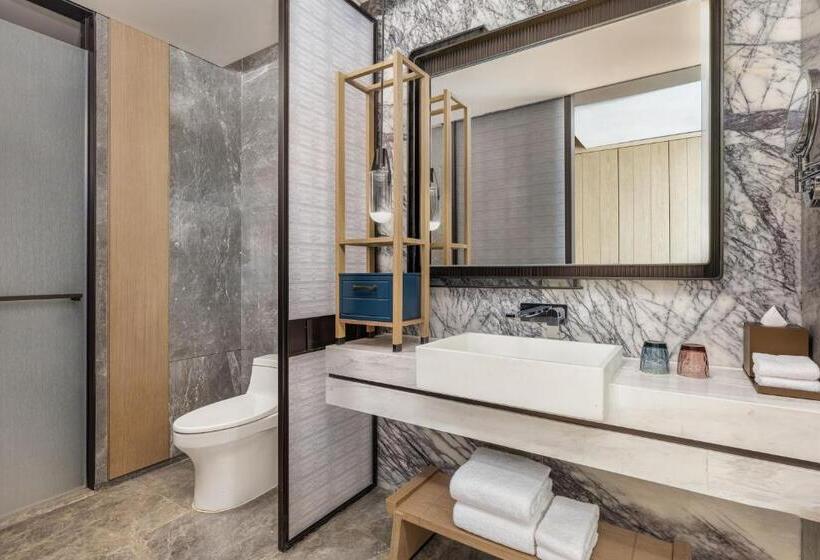 חדר סופריור עם מיטת קינג, Qingdao Marriott Hotel Jiaozhou