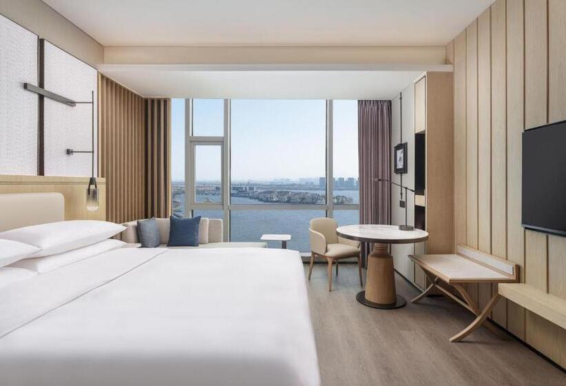 חדר סופריור עם מיטת קינג, Qingdao Marriott Hotel Jiaozhou