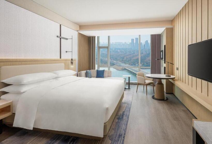 Номер Superior Кровать Кинг, Qingdao Marriott Hotel Jiaozhou