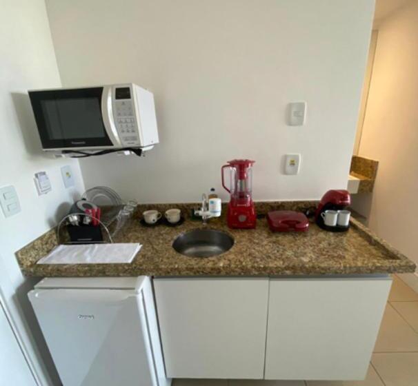 带1个卧室的带海景的公寓, Macaé Ramada Flat Rj