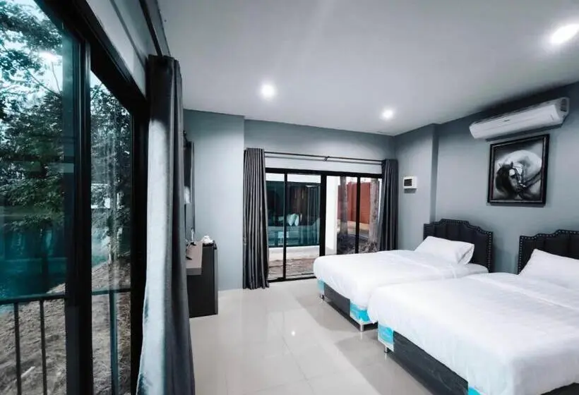 レイクビューデラックスルーム, Skybird Lake View Resort&camping Khaoyai