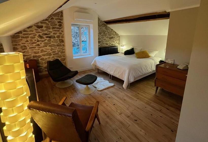 디럭스 룸, Villa Les Roches D Yzeron