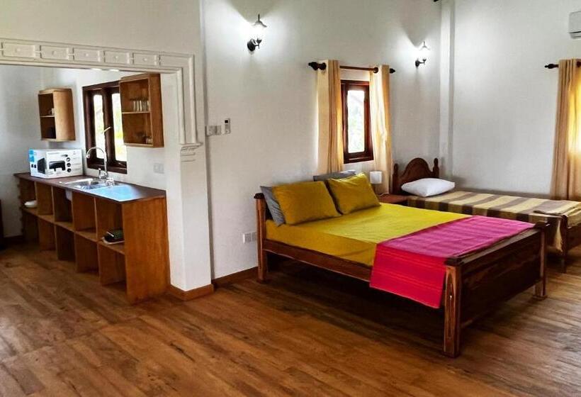 Трехместный Номер Стандарт с Балконом, Lagoon House Negombo