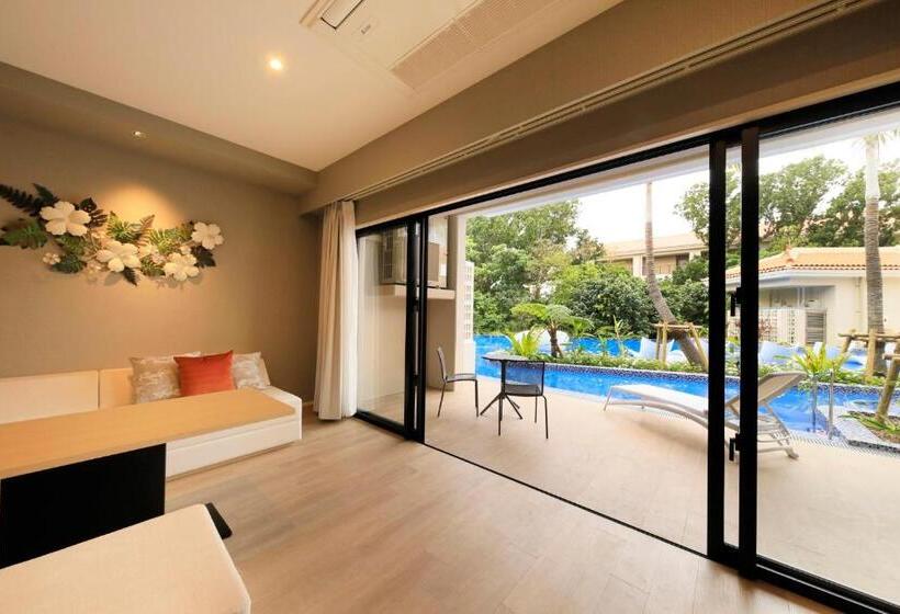 Pokój Czteroosobowy Standard Widok Ogród, Vivoviva石垣島