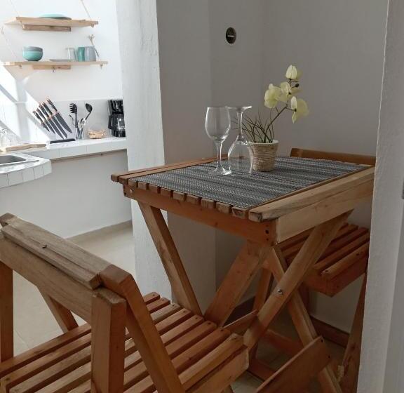 带大床的标准工作室, Casa Blue Habitación Orca