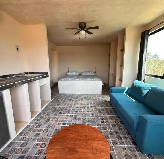 テラス付きジュニアスイート, Xbalche Eco Hotel & Rv Park