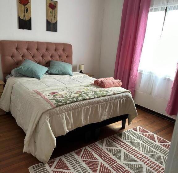 バス共有のスタンダードルーム, Hostal Gloria Viña