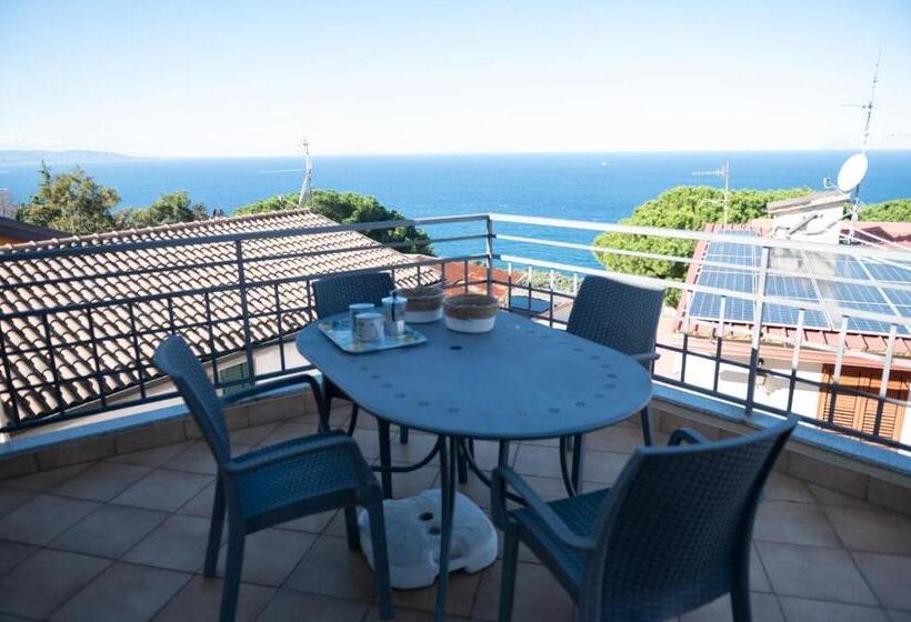 شقة غرفة واحدة مزودة بتراس, B&b Vista Mare Con Terrazzo