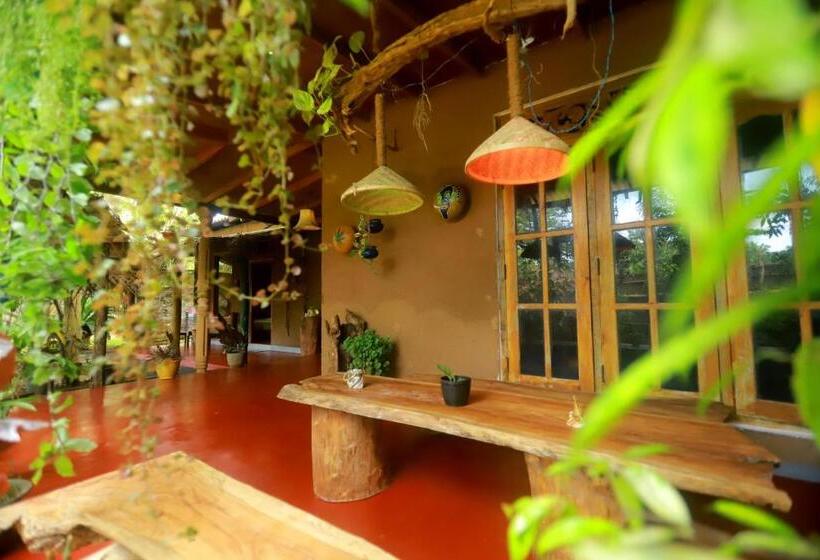 Кровать в Общей Комнате, Dinna Nature Hostel