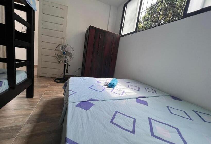 اتاق چهار تخته با دستشویی مشترک, Epifania Hostel