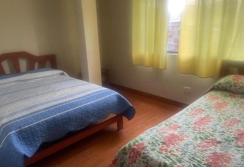 اتاق استاندارد با 2 تخت دوبل, Hostal Alborada