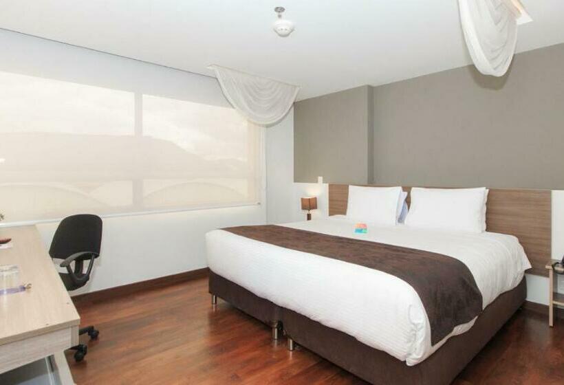 스탠다드 룸 킹사이즈 침대, Pop Art Hotel Tocancipá Y Centro De Convenciones