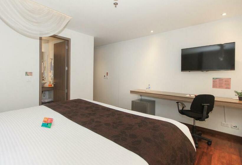 스탠다드 룸 킹사이즈 침대, Pop Art Hotel Tocancipá Y Centro De Convenciones