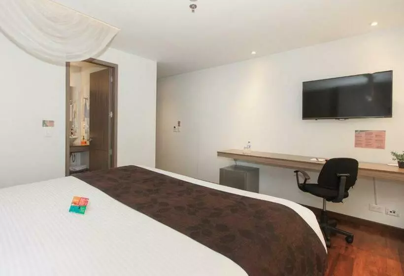 キングサイズベッドのスタンダードルーム, Pop Art Hotel Tocancipá Y Centro De Convenciones