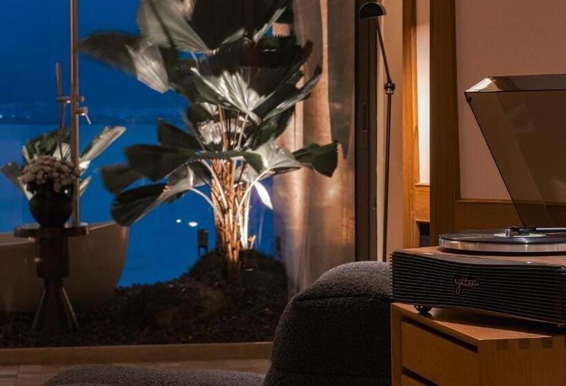 Deluxe-huone Merinäkymä Parveke, 大理安汋海景酒店