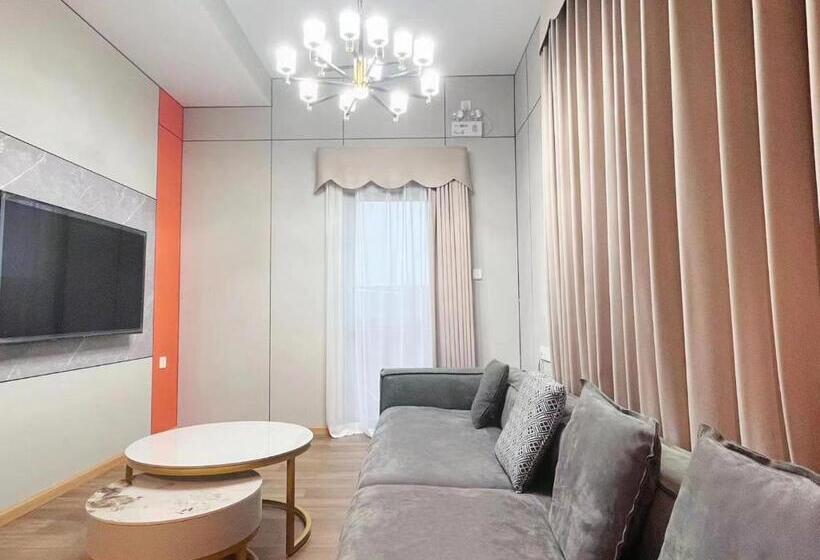 Suite com Varanda, 广州沃家国际公寓