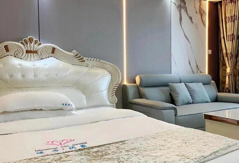 1 Bedroom Apartment Lake View, 广州沃家国际公寓