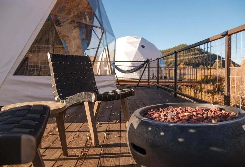 キングサイズベッドのデラックスルーム, Pagosa River Domes