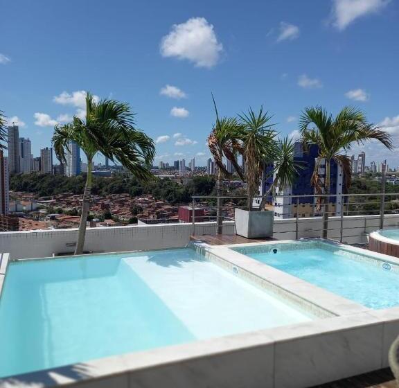 דירה בת חדר שינה 1 עם מרפסת, Manaíra Apart Hotel   1606