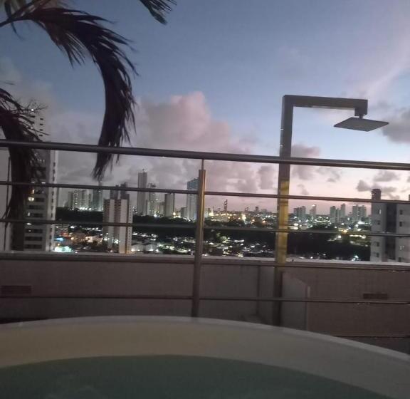 דירה בת חדר שינה 1 עם מרפסת, Manaíra Apart Hotel   1606