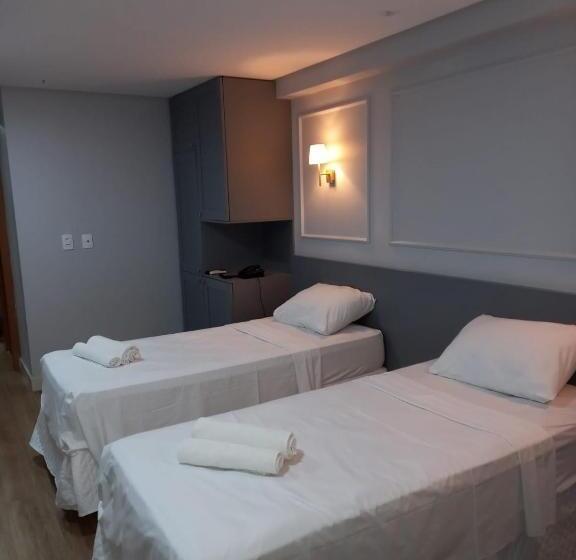 침실 1개 발코니 아파트, Manaíra Apart Hotel   1606