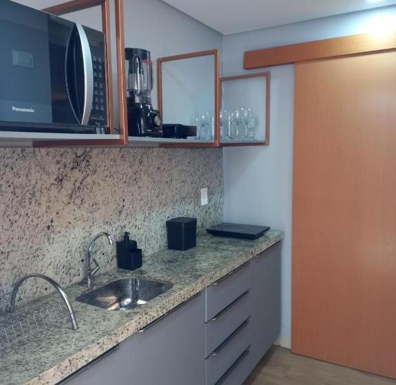 דירה בת חדר שינה 1 עם מרפסת, Manaíra Apart Hotel   1606