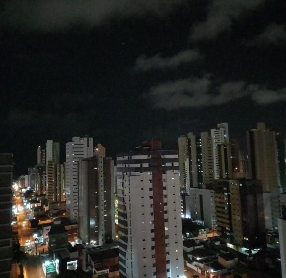 침실 1개 발코니 아파트, Manaíra Apart Hotel   1606