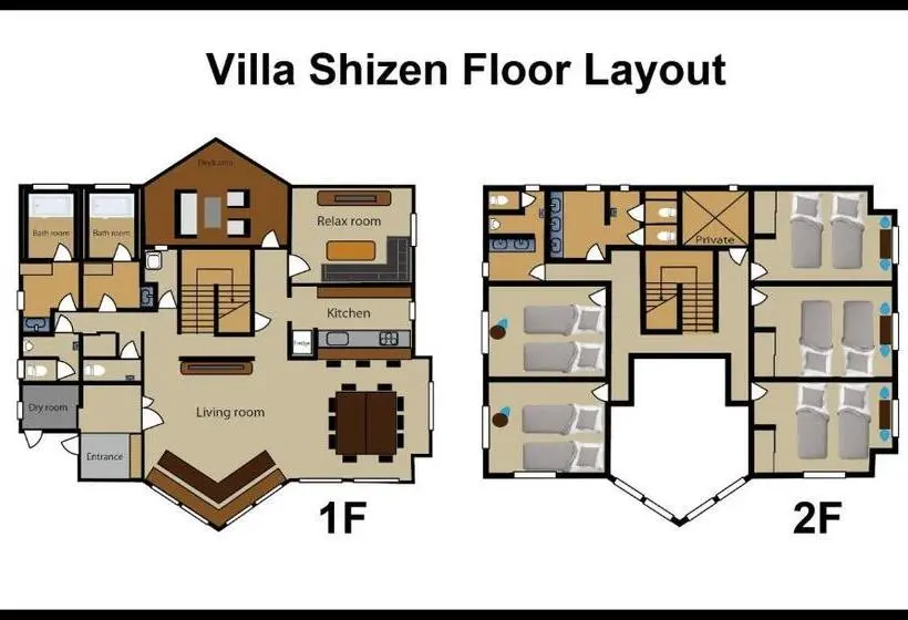 1ベッドルームハウス, Villa Shizen Hakuba Vacation Stay 21391v