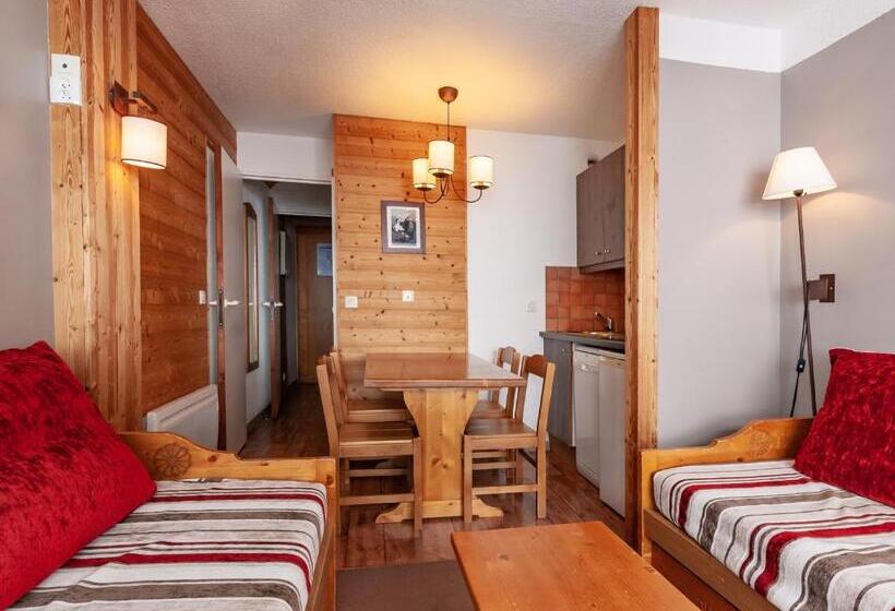 Апартаменты 1 Спальня с Балконом, Résidence Le Pralin