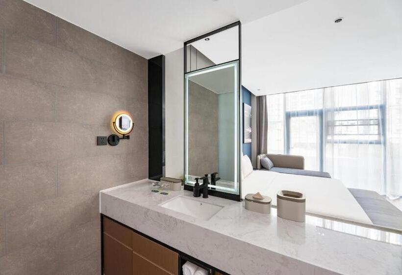 غرفة قياسية مطلّة علي الحديقة, Atour Hotel Karamay