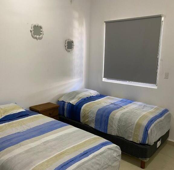 חדר סטנדרט נוף לבריכה, Casa Linda Habitacion Puerto Morelos Cancun Playa Del Carmen