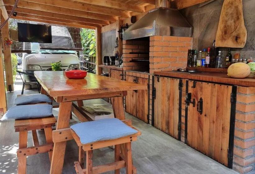 Дом 2 Спальни, Blue House Cabaña   Departamento   Habitación