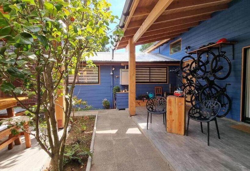 침실 2개 주택, Blue House Cabaña   Departamento   Habitación