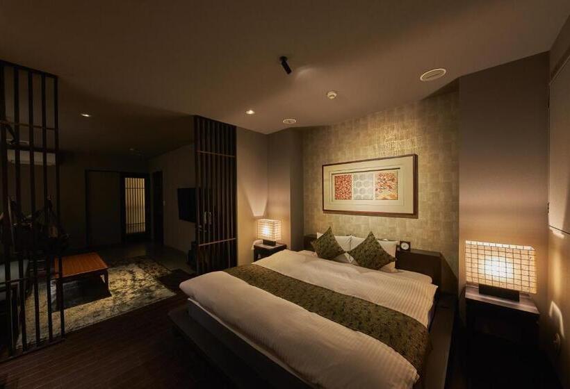 Люкс Кровать Кинг, Sake Kura Hotel 川崎宿