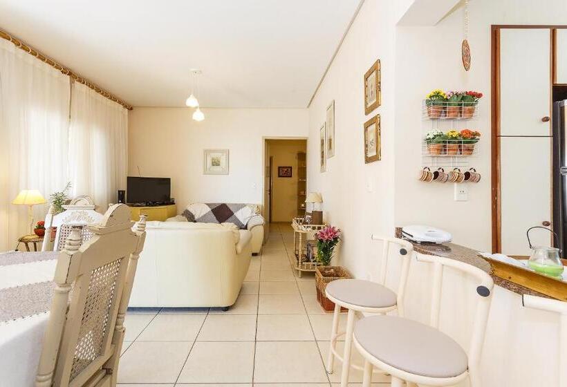침실 1개 바다 전망 아파트, Pousada Residencial Alamandas