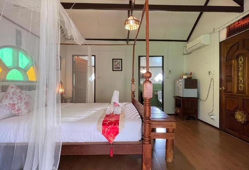חדר סטנדרט נוף לגינה, Baan B&b Sukhothai