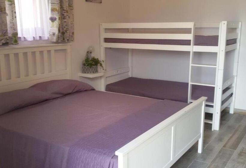 חדר לארבעה סטנדרטי עם נוף לגינה, La Collina Di Montecchio