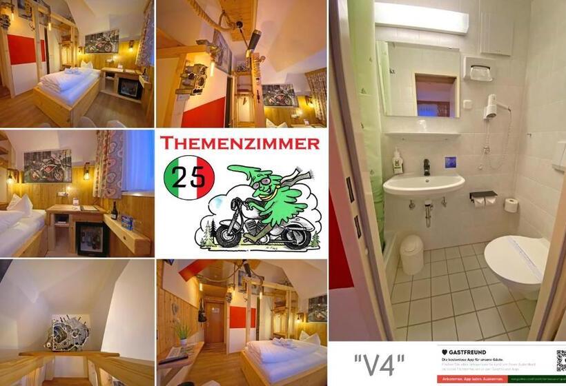 חדר סטנדרט יחיד, Erlebnishotel & Restaurant Fichtenhäusel Am Pöhlagrund