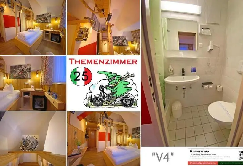 スタンダードシングルルーム, Erlebnishotel & Restaurant Fichtenhäusel Am Pöhlagrund