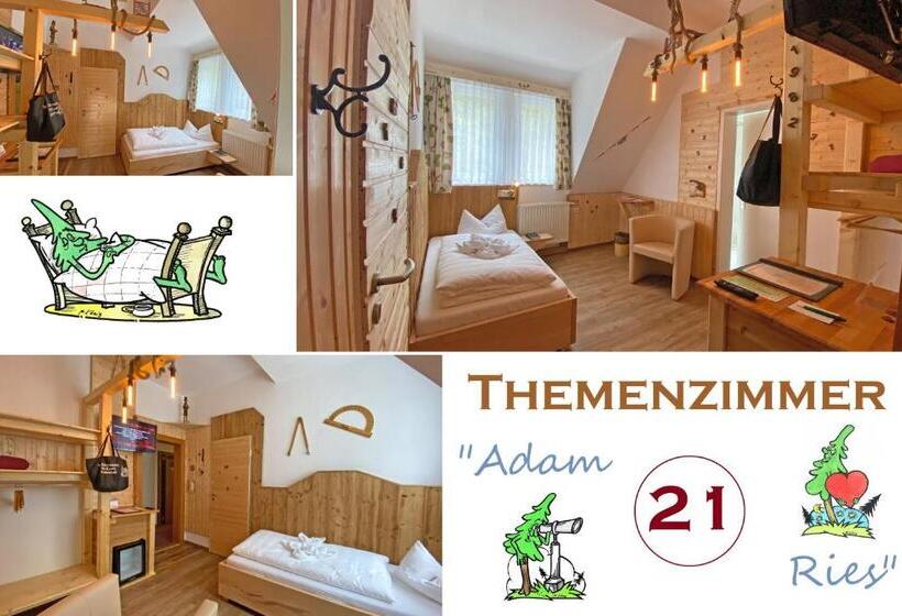 חדר סטנדרט יחיד, Erlebnishotel & Restaurant Fichtenhäusel Am Pöhlagrund