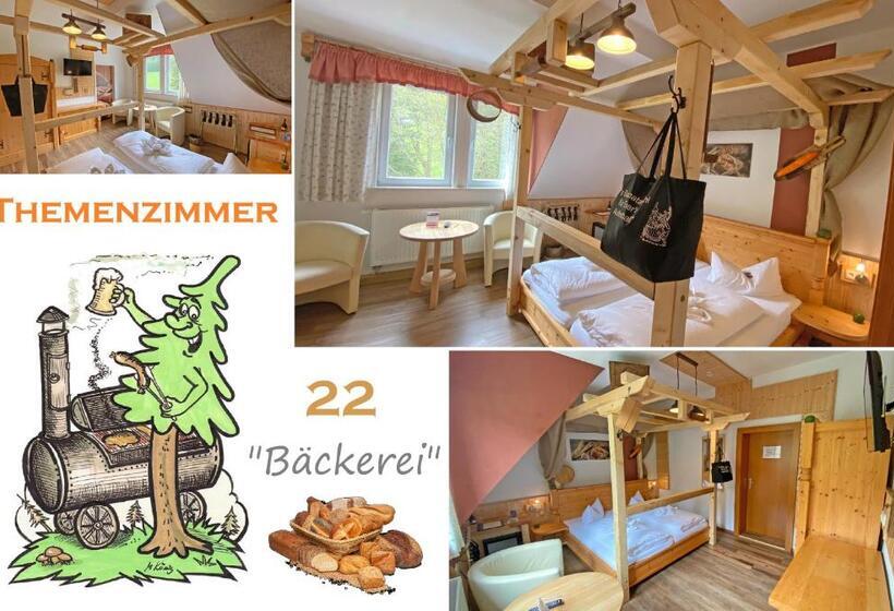 Номер Стандарт, Erlebnishotel & Restaurant Fichtenhäusel Am Pöhlagrund