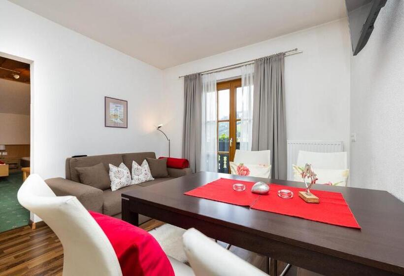 شقة غرفة نوم واحدة مزودة بشُرفة, Pension Kreuzer