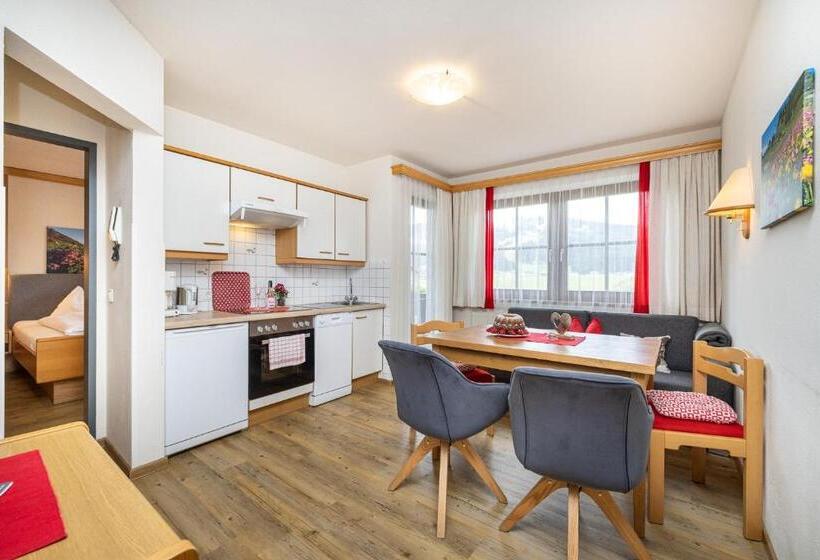 شقة غرفة نوم واحدة مزودة بشُرفة, Pension Kreuzer