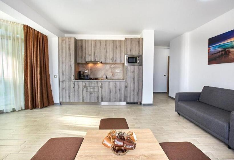 آپارتمان 1 خوابه با بالکن, Apartament Mirage By Alz