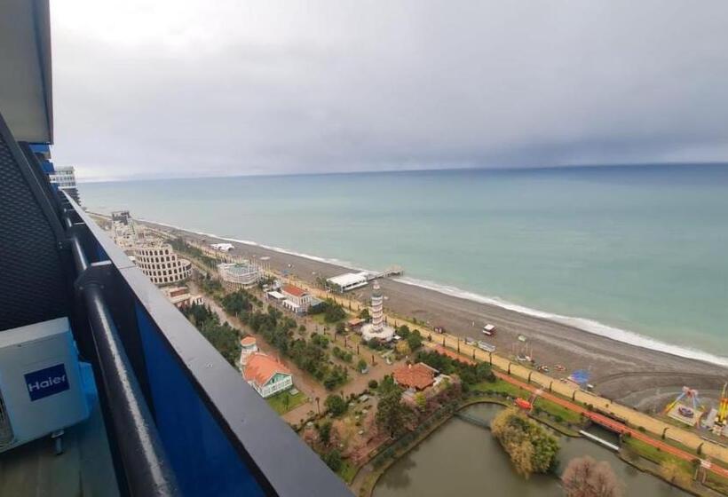 آپارتمان 1 خوابه با چشم‌انداز دریا, Orbi Best View In Batumi