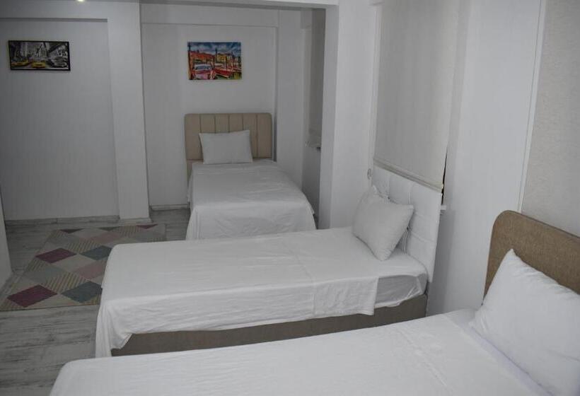 Habitació Triple Economy, Edr Ulus Otel