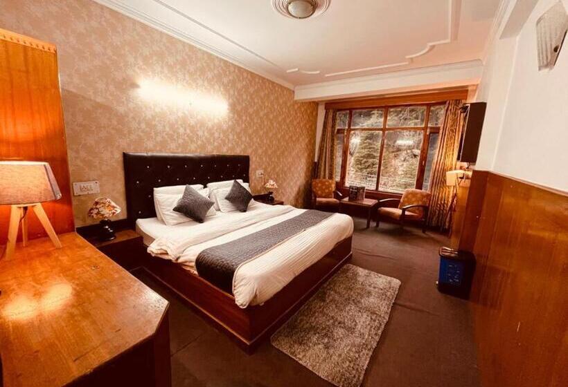 带大床的标准间, Hadimba Inn   Hadimba Devi Temple Road ,manali
