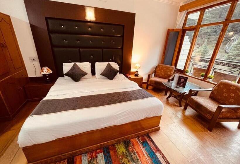 带大床的标准间, Hadimba Inn   Hadimba Devi Temple Road ,manali