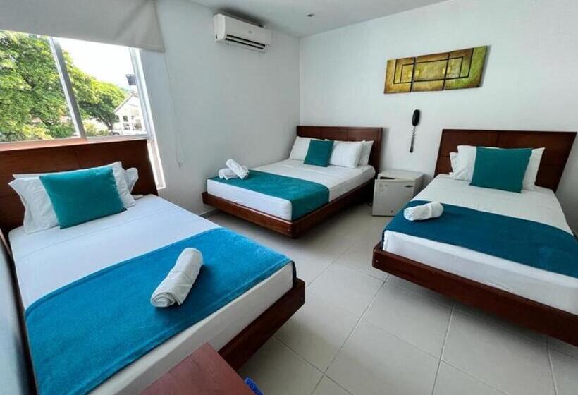 디럭스 4인 룸, Inn Best Day