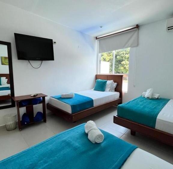 디럭스 4인 룸, Inn Best Day